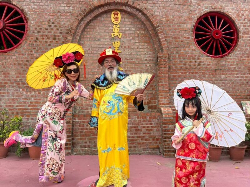 圖文：白河萬里長城步道人氣攀升　南台灣冬季旅遊爆紅古裝體驗 社群打卡新亮點。