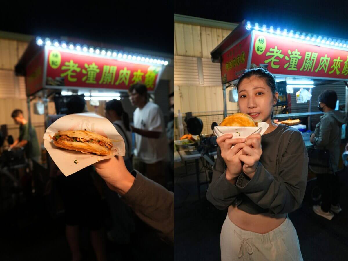 台中美食|大慶夜市500元吃透透!6攤在地美食一次收:蚵仔飽、肉夾饃、泰奶、現烤布蕾通通有