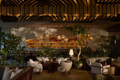 1 Hotel Tokyo 酒吧區圖片來源：Mikkel Vang