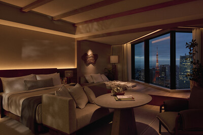 1 Hotel Tokyo Skyline 套房圖片來源：Mikkel Vang