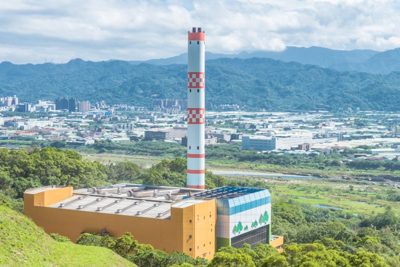 《圖說》樹林垃圾焚化廠雖已營運逾30年，營運管理與污染防制表現仍均穩居全國前段班。〈環保局提供〉